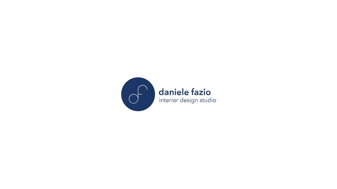 daniele fazio interior design studio logo