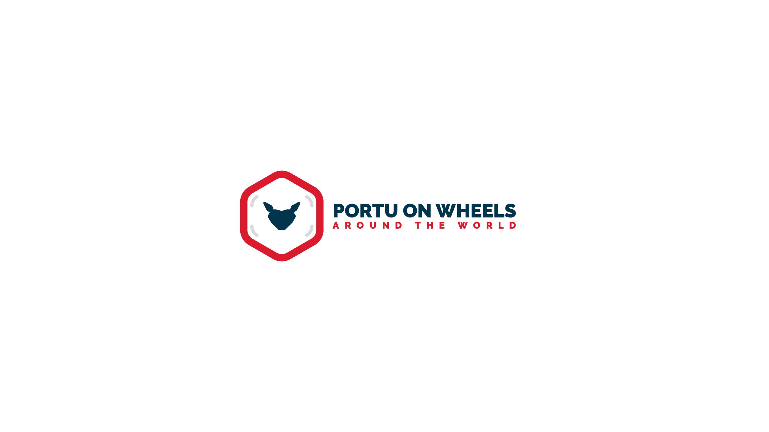 PORTU ON WHEELS LOGO DESIGN